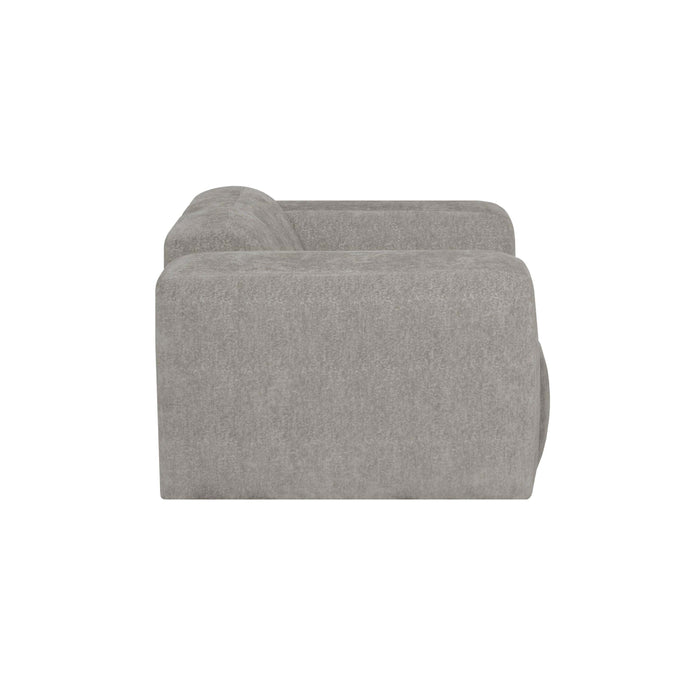 by fonQ Plume Fauteuil - Chenille - Grijs