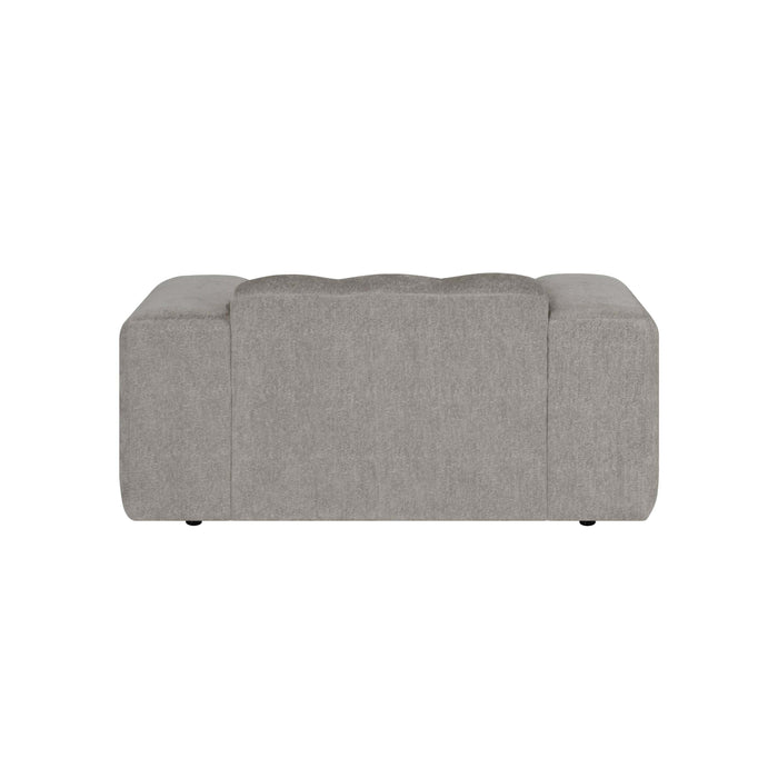 by fonQ Plume Fauteuil - Chenille - Grijs