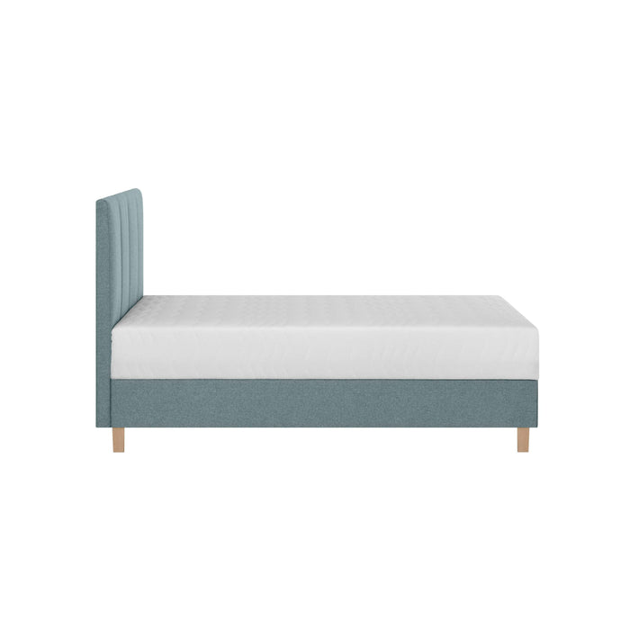 by fonQ Fjora Boxspring met Opbergruimte 120 x 200 cm - Blauw