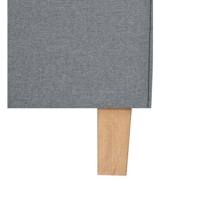 by fonQ Fjora Boxspring met Opbergruimte 120 x 200 cm - Blauw