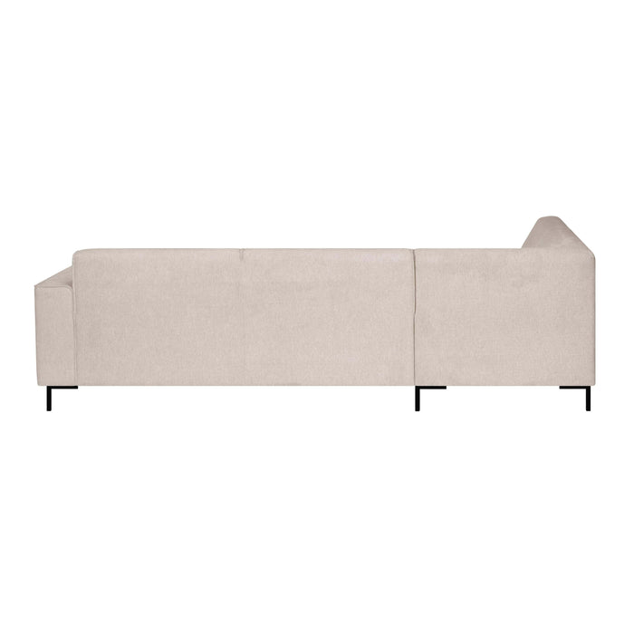 by fonQ Loft Hoekbank Links - Chenille - Beige