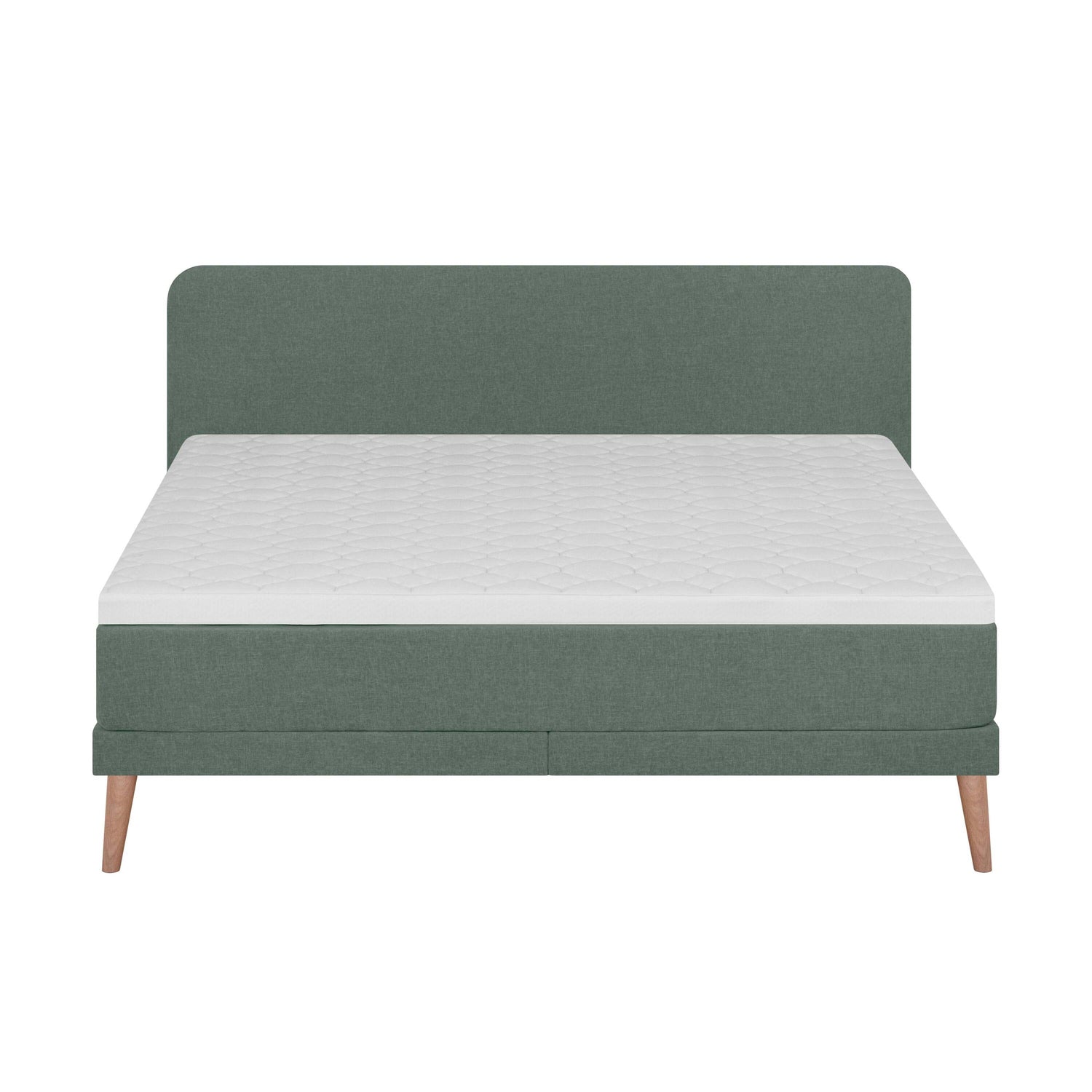 by fonQ Loa Boxspring - 160 x 200 cm - Mosgroen