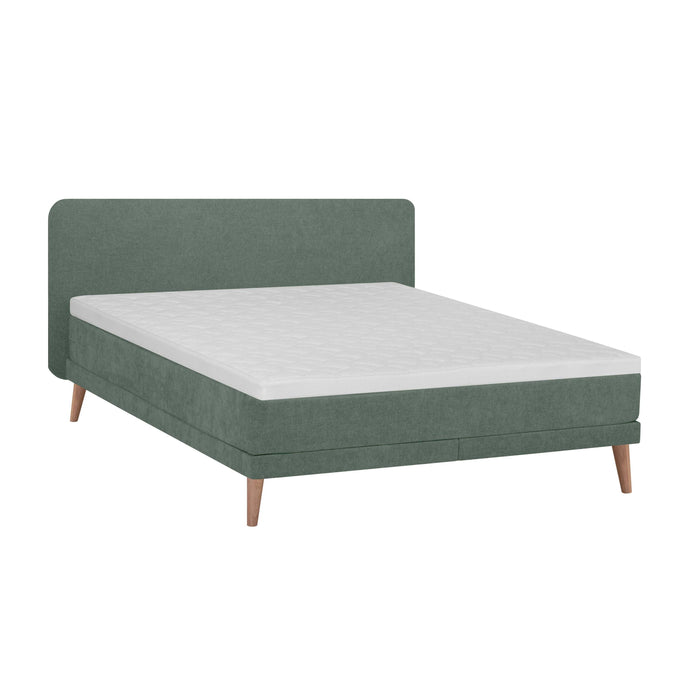 by fonQ Loa Boxspring - 160 x 200 cm - Mosgroen
