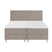 by fonQ Nubo Boxspring met Opbergruimte en Hoofdbord - 180 x 200 cm - Beige