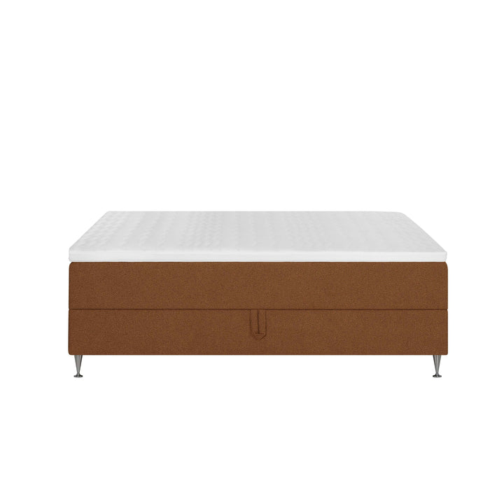 by fonQ Nubo Boxspring met Opbergruimte - 180 x 200 cm - Terra