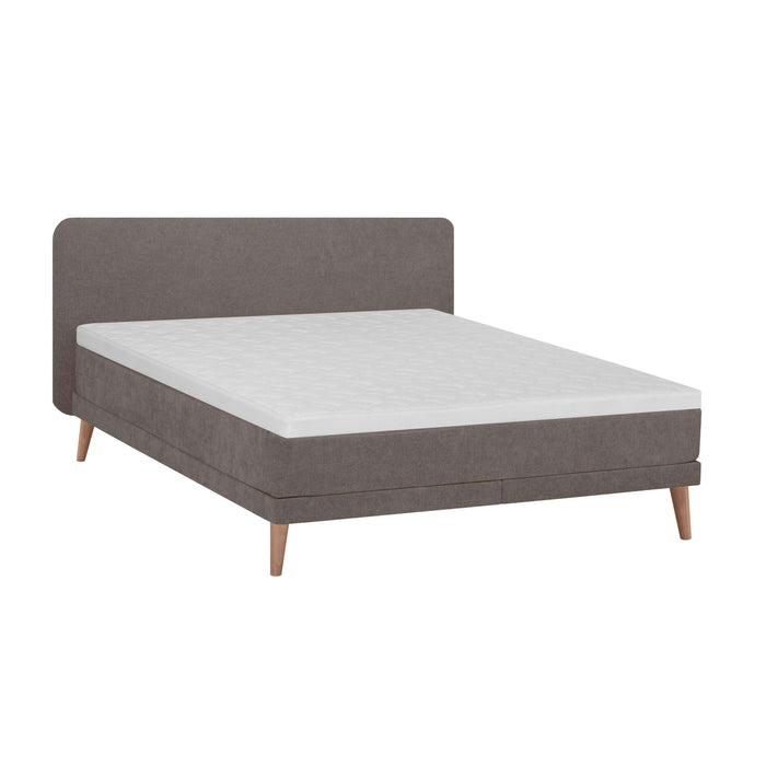 by fonQ Loa Boxspring - 160 x 200 cm - Steengrijs