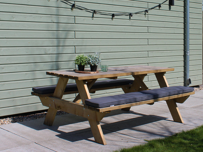 Picknicktafel kussenpakket Antro 200 cm - 2 stuks