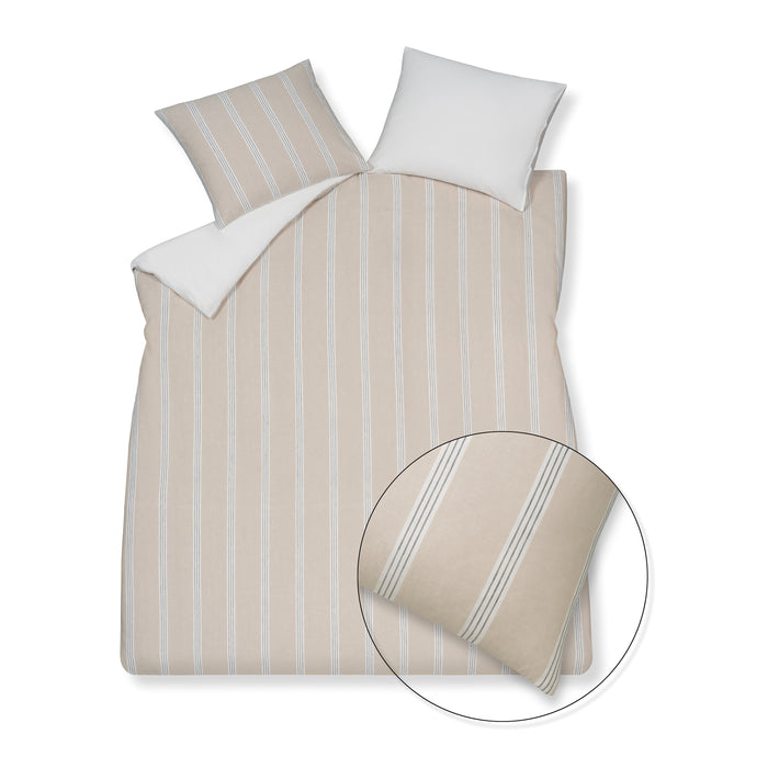 Vandyck Pure Dekbedovertrek 200x200/220 cm - Stone 91
