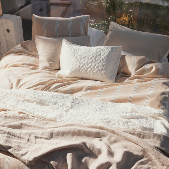 Vandyck Pure Dekbedovertrek 240x200/220 cm - Stone 91