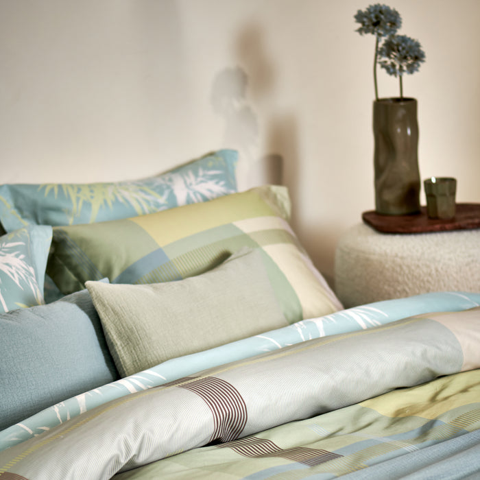 Vandyck Lush Lagoon Dekbedovertrek 140x200/220 cm - Thyme