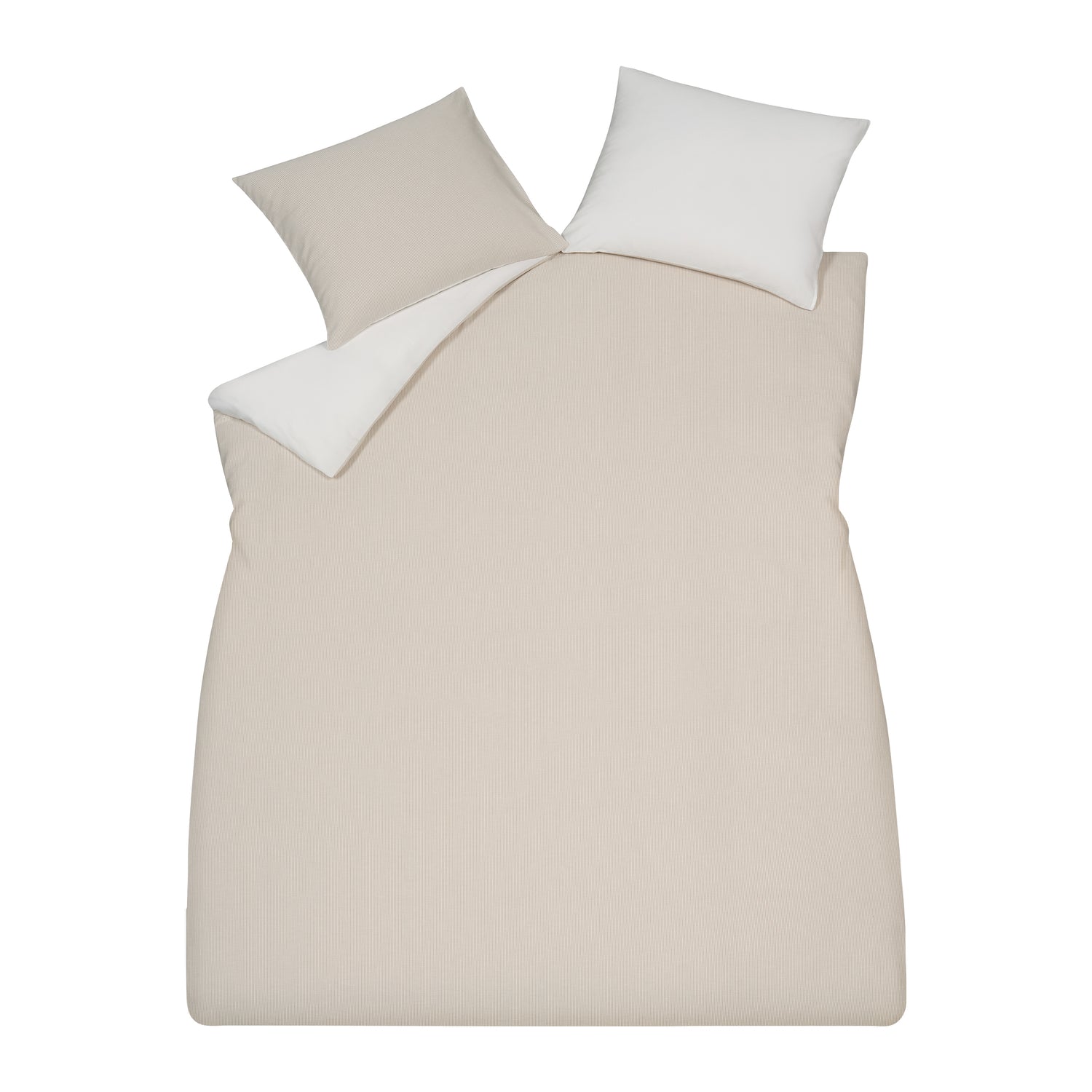 Vandyck Pure Dekbedovertrek 140x200/220 cm - Stone 89