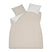 Vandyck Pure Dekbedovertrek 240x200/220 cm - Stone 89