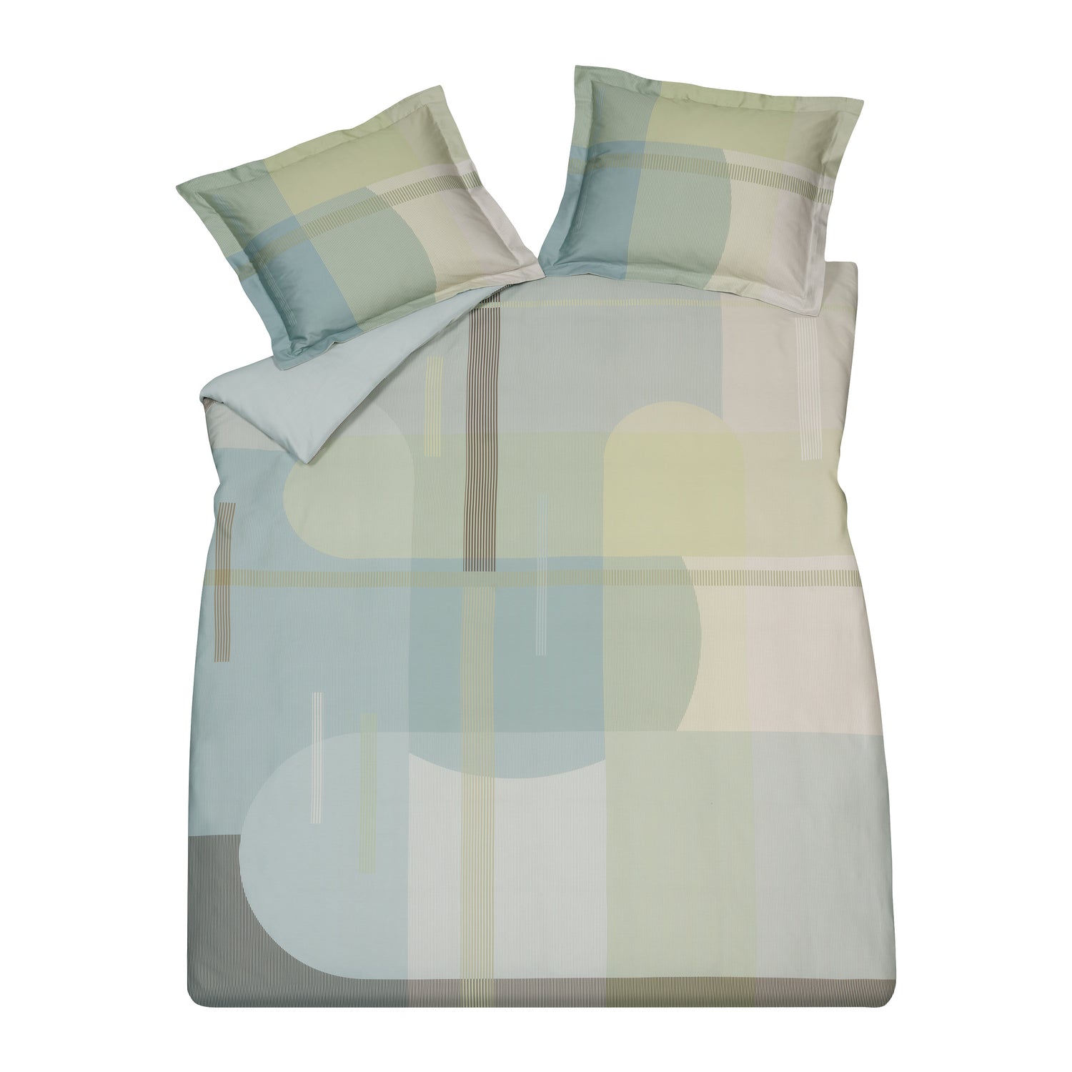 Vandyck Lush Lagoon Dekbedovertrek 240x200/220 cm - Thyme