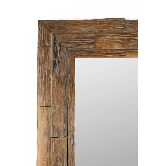 Housecraft Living Lias Spiegel| Wandspiegel 100x200 cm Hout - Bruin