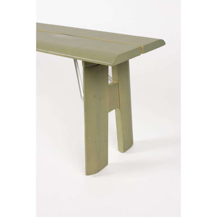 Zuiver Avenue Tuinbank Hout Opklapbaar Groen