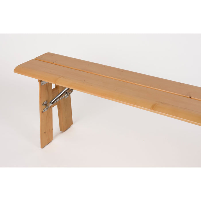 Zuiver Avenue Tuinbank Hout Opklapbaar Naturel| Bruin