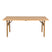 Zuiver Avenue Picknicktafel 180 x 79 cm Hout Naturel
