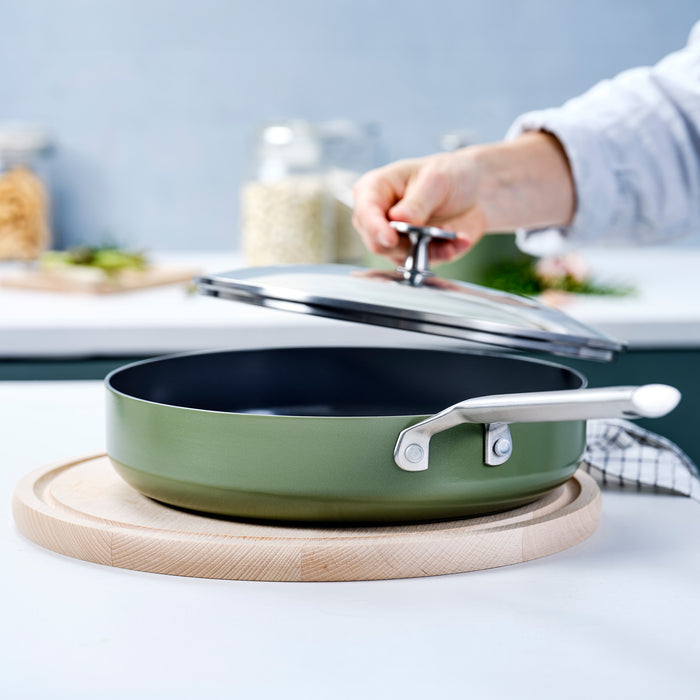 BK Sublime Hapjespan Ø 28 cm - Olijfgroen