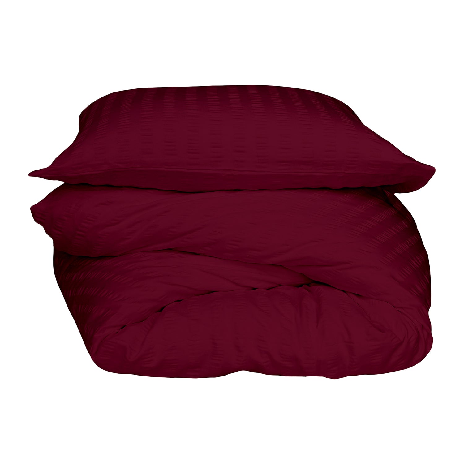 Crisp Sheets Smooth Waffle Dekbedovertrek 200 x 220 cm - Pomme Granate