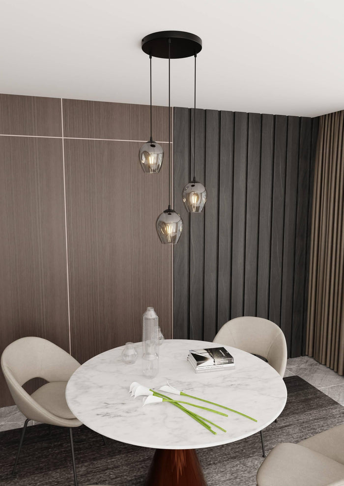Loft46 3-lichts hanglamp Noah