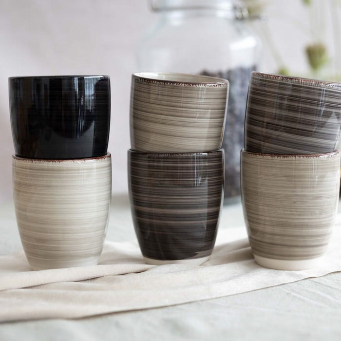 Studio Tavola Bekers Vintage Loft 350 ml - 6 stuks