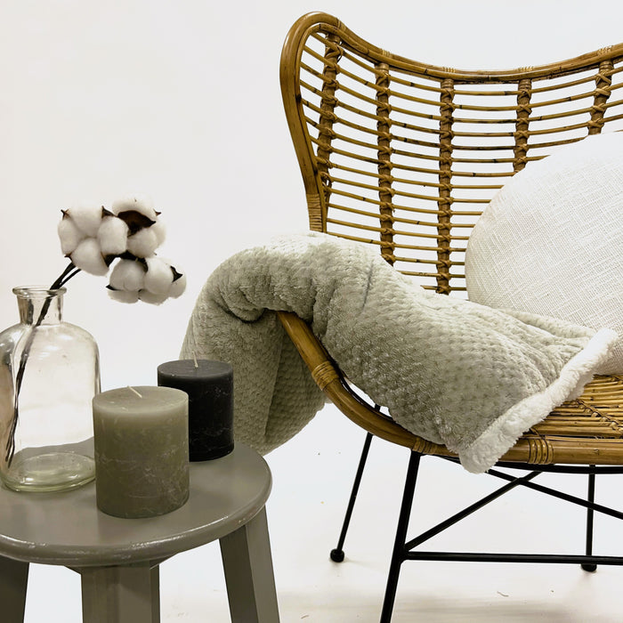 Dutch Decor plaid CODY - 150x200 cm Pumice Stone