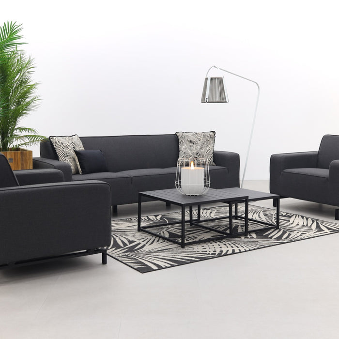 Boavista|Royalty stoel-bank loungeset - Sooty - 5-delig