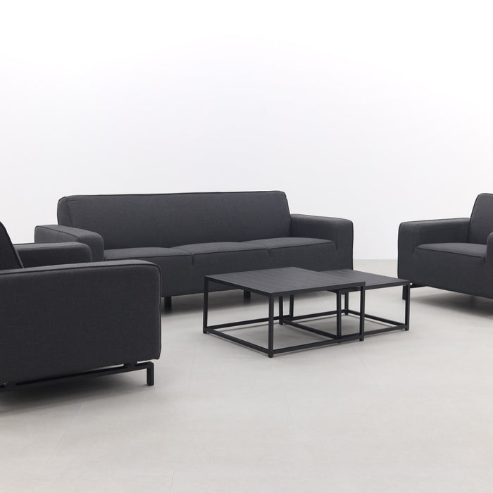 Boavista|Royalty stoel-bank loungeset - Sooty - 5-delig