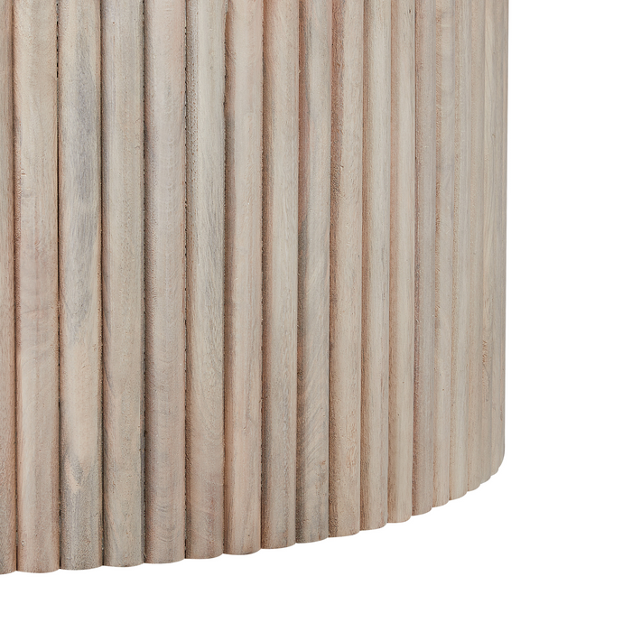 Beliani - KIRKWOOD - Salontafel - Lichte houtkleur - Mangohout
