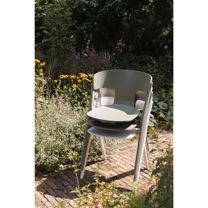 Zuiver Horizon Tuinstoelen Off-White - Set van 4