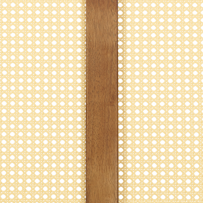 Beliani - VARZY - Bed - Lichtbruin - 160 x 200 cm - Rubberhout