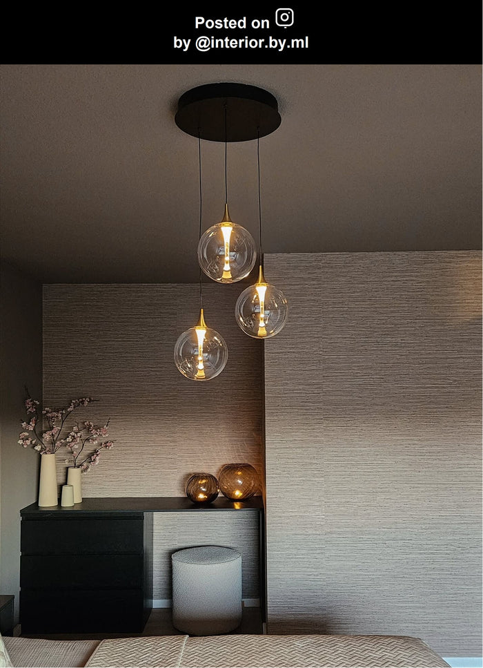 Lucide Premium GISELA Hanglamp - Transparant