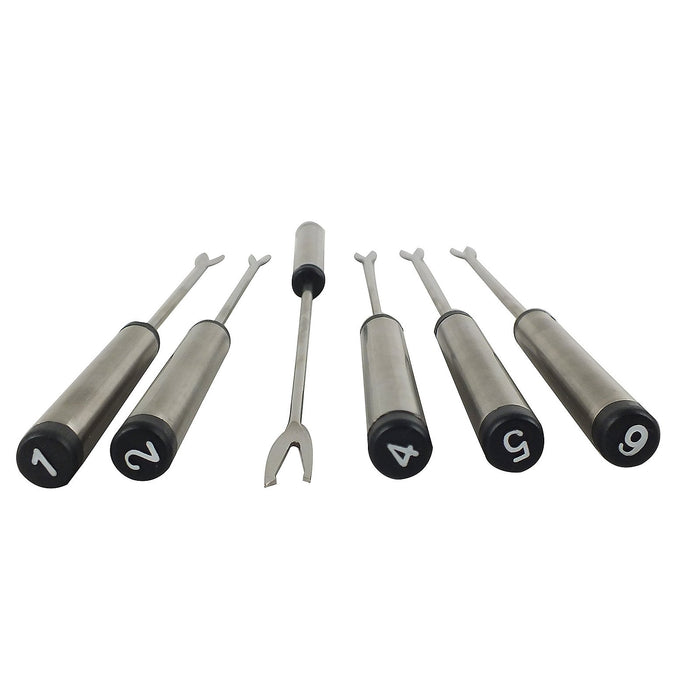 Fondueset 10-delig - RVS - Kela | Cailin