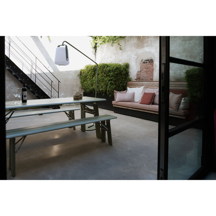 Zuiver Avenue Picknicktafel met 2 banken Hout Groen