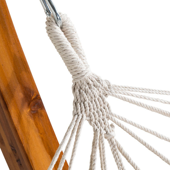 Nest outdoor Freeke hangmat beige - met standaard