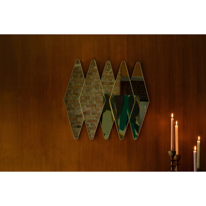 Dutchbone Kyoko Spiegel| Wandspiegel Goud