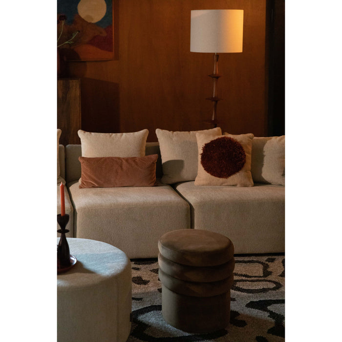 Dutchbone Rocca 4,5-zitsbank Latte| Beige