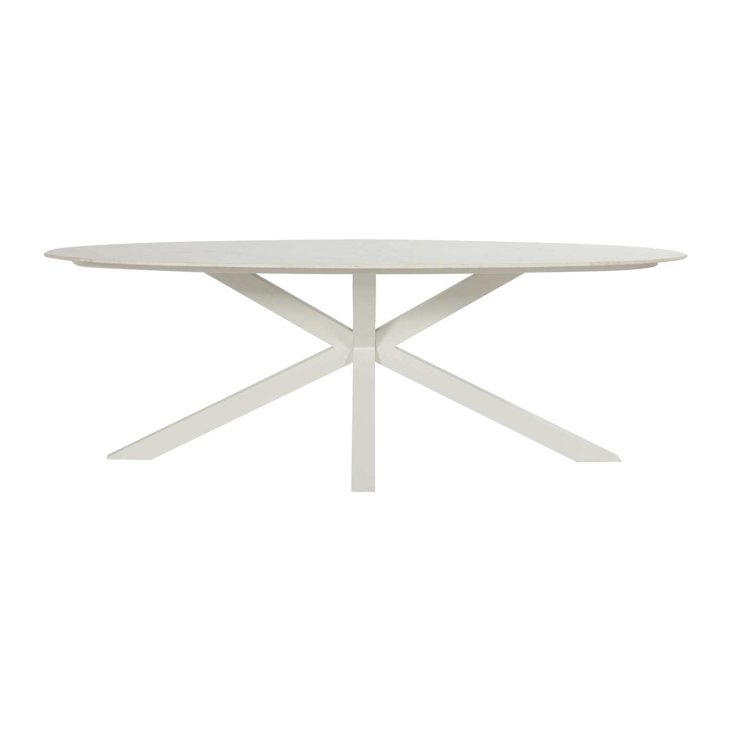 Hartman Xander Tuintafel Ovaal B 220 x D 120 cm - Wit