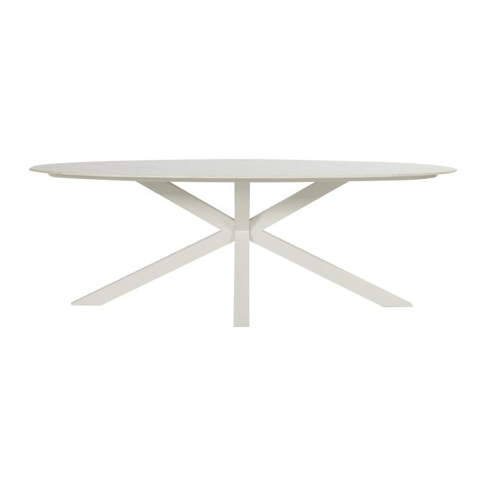 Hartman Xander Tuintafel Ovaal B 220 x D 120 cm - Wit