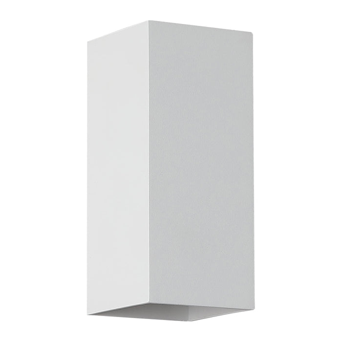 Searchlight Wall Wandlamp Vierkant - H 15,4 cm - Wit