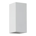 Searchlight Wall Wandlamp Vierkant - H 15,4 cm - Wit