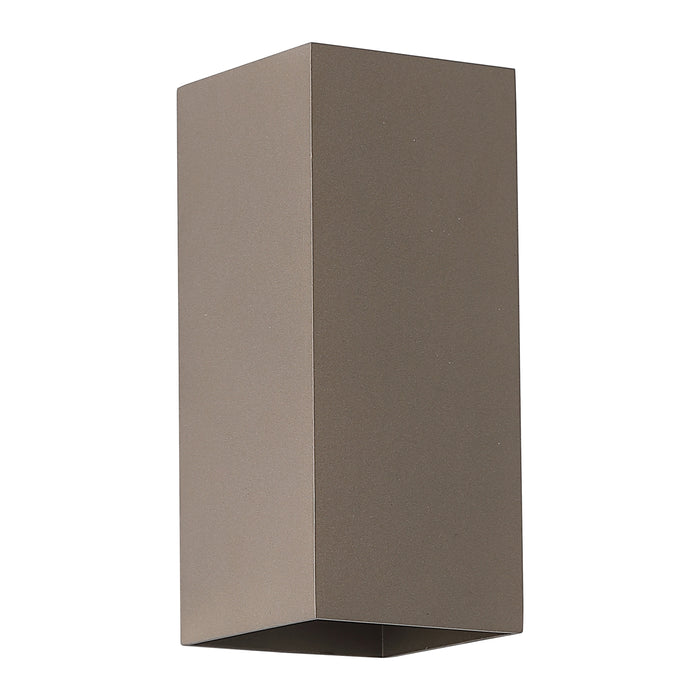 Searchlight Wall Wandlamp Vierkant - H 15,4 cm - Latte