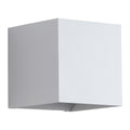Searchlight Wall Wandlamp Vierkant - H 9,7 cm - Wit
