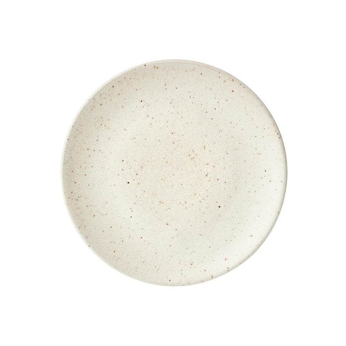 by fonQ Mixed Ceramics Ontbijtborden 4st. - Ø 22 cm - Crème