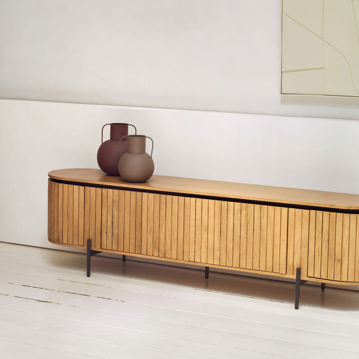 Kave Home Licia Tv-meubel - 4-deurs