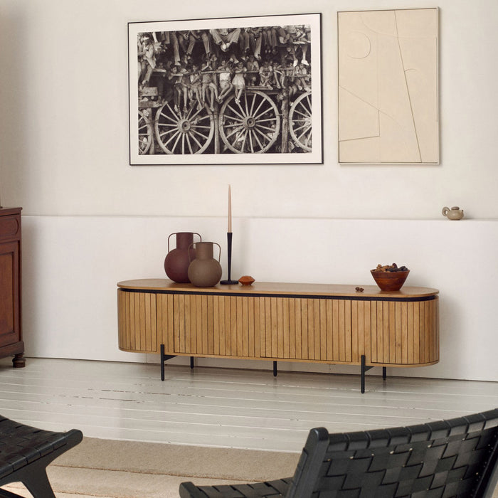 Kave Home Licia Tv-meubel - 4-deurs