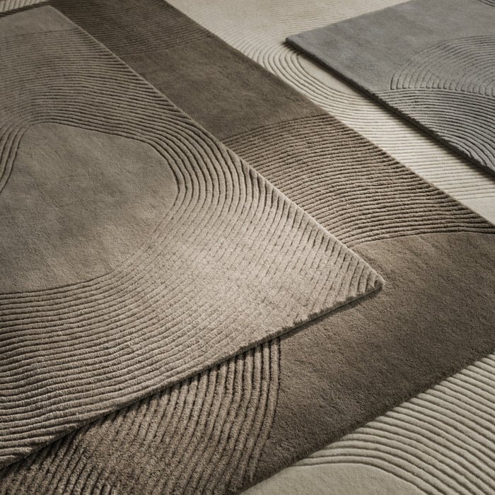 Bolia Zen Vloerkleed 170 x 240 cm - Shaped Rechthoekig - Dark Beige