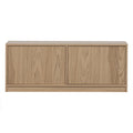 vtwonen Modulair Onderkast Eikenhout Fineer - Dubbel - B 110 cm