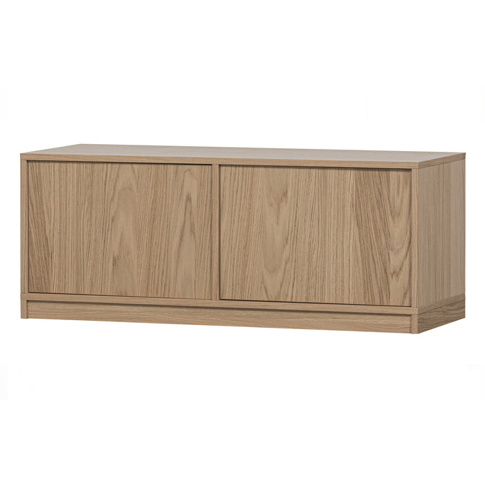 vtwonen Modulair Onderkast Eikenhout Fineer - Dubbel - B 110 cm
