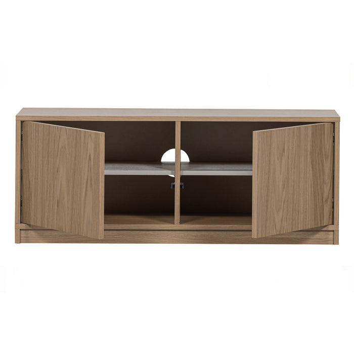 vtwonen Modulair Onderkast Eikenhout Fineer - Dubbel - B 110 cm
